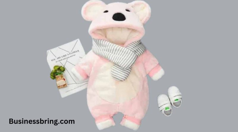 rs 149 bear design long-sleeve baby jumpsuit thespark shop