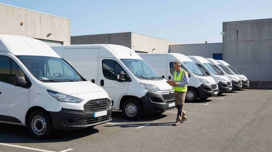 Business auto insurance quotes for commercial vans and work trucks