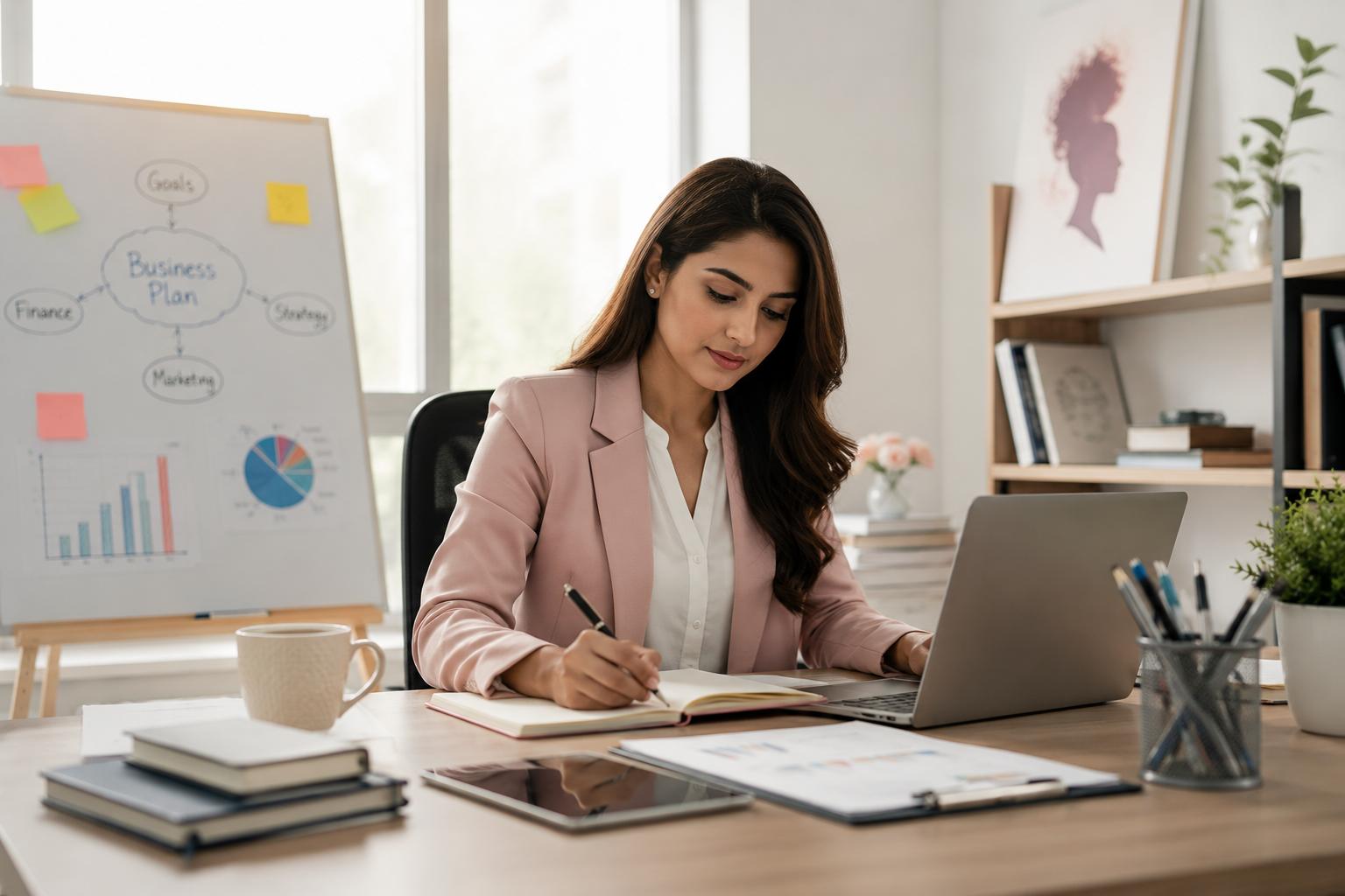 How to write a business plan step by step with financial projections and market research